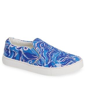 Lilly Pulitzer Julie Sneakers in Coastal Blue
